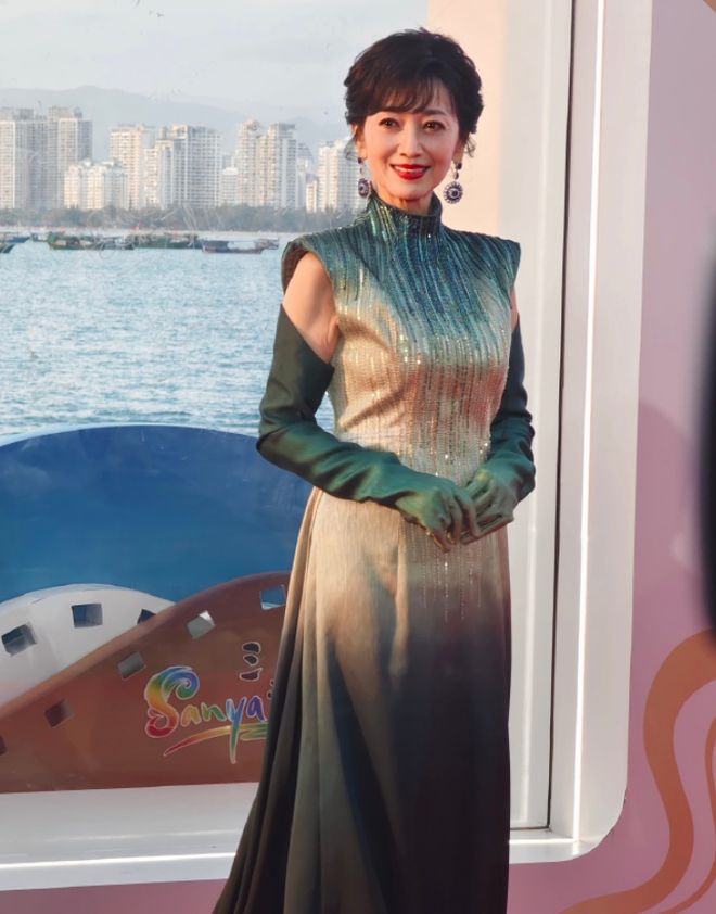 61岁叶童满头白发69岁奚美娟穿老年装打了多少不老女神的脸(图3)