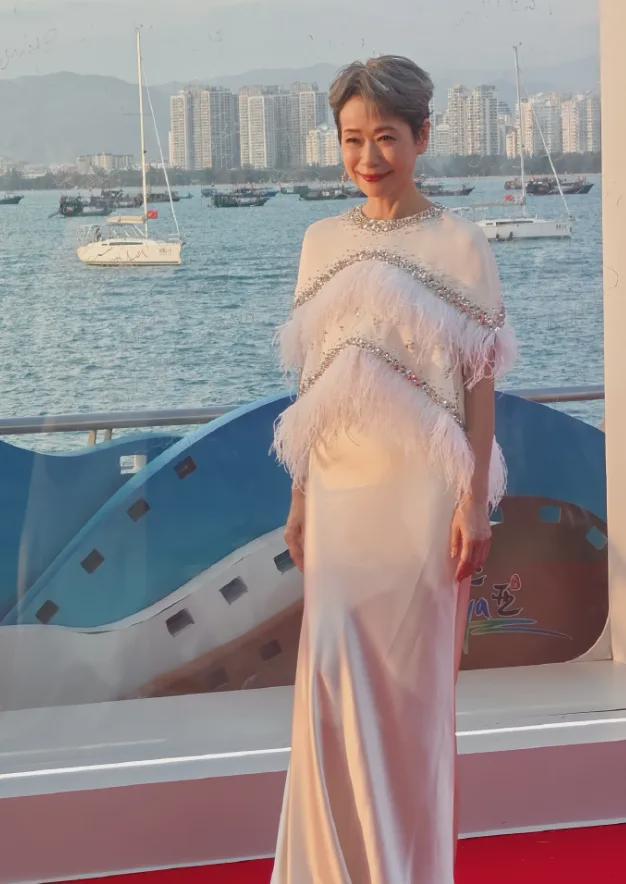 61岁叶童满头白发69岁奚美娟穿老年装打了多少不老女神的脸(图6)
